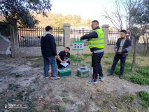 商洛市商南县环境分局开展重点污染源监督性监测