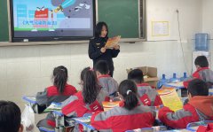 生态文明进校园丨西安国际港务区开展烟花爆竹禁燃禁放宣传活动